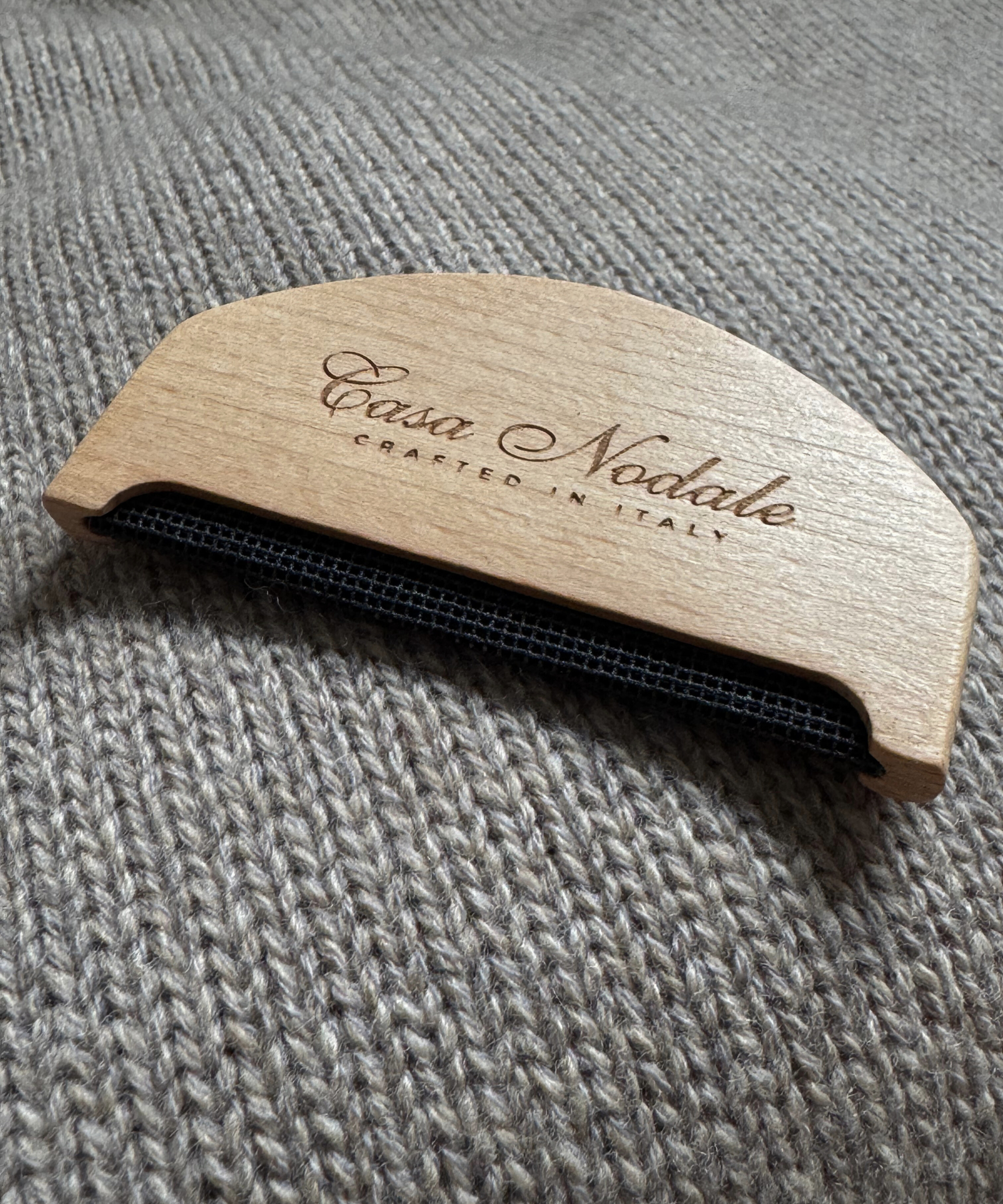 Pilling Comb for cashmere and wool Casa Nodale 